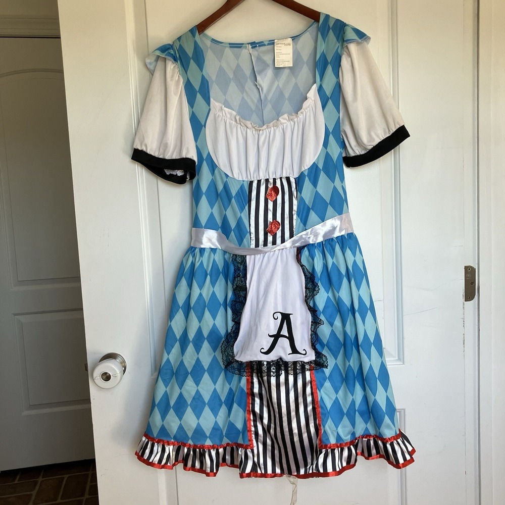 Women's Plus Size 1X Wonderland Costumes Alice in Wonderland Costume